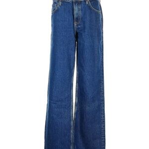 Massimo Dutti Deep Blue Flare Jeans